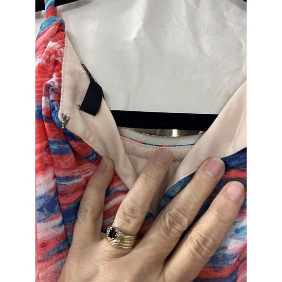 Y2K Fairy Halter Dress Handkerchief Forest Fae Cottagecore Beach Sangria Size‎ 4 - Picture 9 of 11